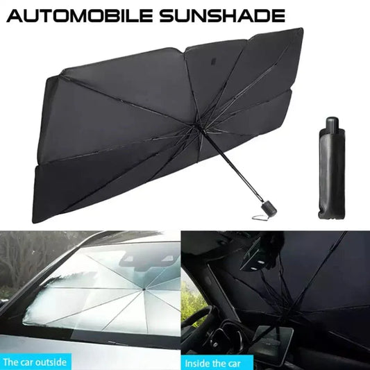Universal Car Umbrella Sun Shade – All-Weather UV Blocker & Thermal Shield