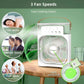 Portable Air Conditioner Fan USB Electric Fan with LED Night Light, Fine Mist Water, and Humidifier Function | Led Night Light Water Mist - 10 inch Big Size