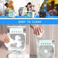 Portable Air Conditioner Fan USB Electric Fan with LED Night Light, Fine Mist Water, and Humidifier Function | Led Night Light Water Mist - 10 inch Big Size
