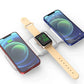 3 in 1 Magnetic Foldable Wireless Charging Station 15W Fast Charger for iPhone, AirPods & Smartwatch