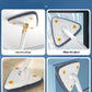 360° Rotatable Triangle Mop – Adjustable Long Handle Floor & Wall Cleaner